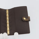 LOUIS VUITTON Damier Ebene Agenda PM Day Planner Cover R20700 LV Auth 189019-18