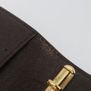 LOUIS VUITTON Damier Ebene Agenda PM Day Planner Cover R20700 LV Auth 189019-9