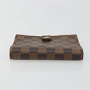 LOUIS VUITTON Damier Ebene Agenda PM Day Planner Cover R20700 LV Auth 189019-4