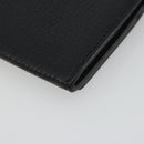 GUCCI Kaarthouder Leer Zwart Zilver Auth 189021A-15