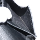 GUCCI Kaarthouder Leer Zwart Zilver Auth 189021A-19