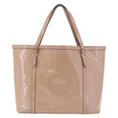GUCCI Micro GG Canvas Micro Guccissima Tote Bag PVC Pink Gold 309613 Auth 189026-2
