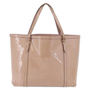 GUCCI Micro GG Canvas Micro Guccissima Tote Bag PVC Pink Gold 309613 Auth 189026-3