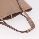 GUCCI Micro GG Canvas Micro Guccissima Tote Bag PVC Pink Gold 309613 Auth 189026-7
