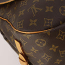 LOUIS VUITTON Monogram Saumur 35 Shoulder Bag M42254 LV Auth 189028A-17