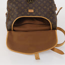 LOUIS VUITTON Monogram Saumur 35 Shoulder Bag M42254 LV Auth 189028A-21