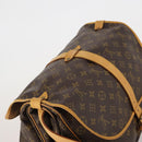 LOUIS VUITTON Monogram Saumur 35 Shoulder Bag M42254 LV Auth 189028A-6