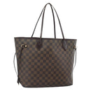 LOUIS VUITTON Damier Ebene Neverfull MM Tote Bag N51105 LV Auth 189029-1