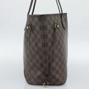 LOUIS VUITTON Damier Ebene Neverfull MM Tote Bag N51105 LV Auth 189029-3