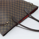 LOUIS VUITTON Damier Ebene Neverfull MM Tote Bag N51105 LV Auth 189029-7