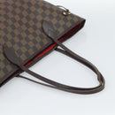 LOUIS VUITTON Damier Ebene Neverfull MM Tote Bag N51105 LV Auth 189029-8