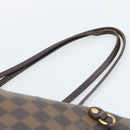 LOUIS VUITTON Damier Ebene Neverfull MM Tote Bag N51105 LV Auth 189029-14