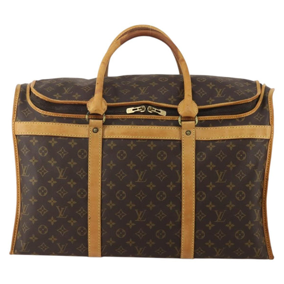 LOUIS VUITTON Monogram Sac Chasseur 55 Boston Bag M41922 LV Auth 189031