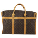 LOUIS VUITTON Monogram Sac Chasseur 55 Boston Bag M41922 LV Auth 189031-2