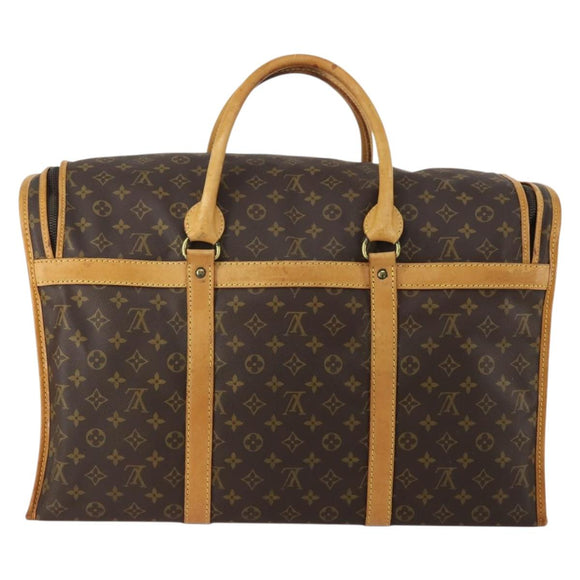 LOUIS VUITTON Monogram Sac Chasseur 55 Boston Bag M41922 LV Auth 189031