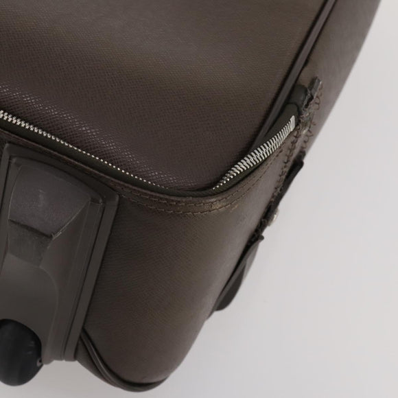 LOUIS VUITTON Taiga Pegas 55 Suitcase Grizzly M23313 LV Auth 189034