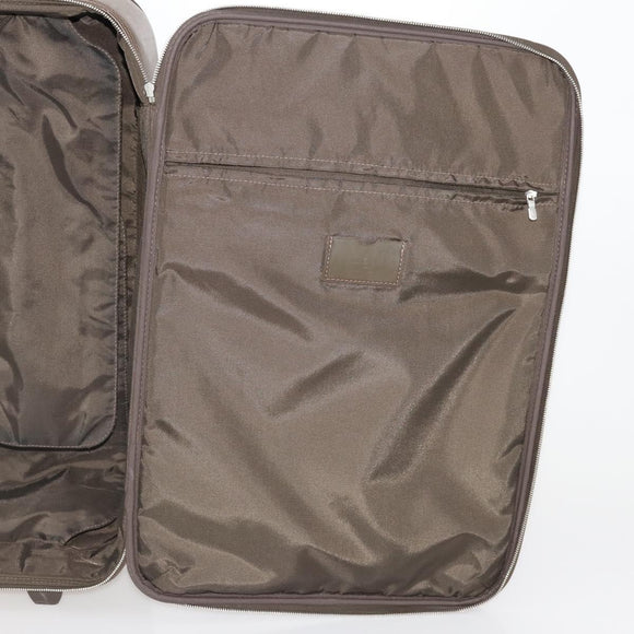 LOUIS VUITTON Taiga Pegas 55 Suitcase Grizzly M23313 LV Auth 189034