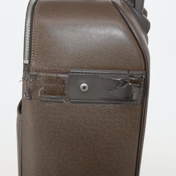 LOUIS VUITTON Taiga Pegas 55 Suitcase Grizzly M23313 LV Auth 189034