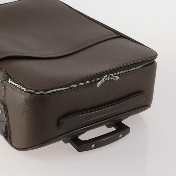 LOUIS VUITTON Taiga Pegas 55 Suitcase Grizzly M23313 LV Auth 189034