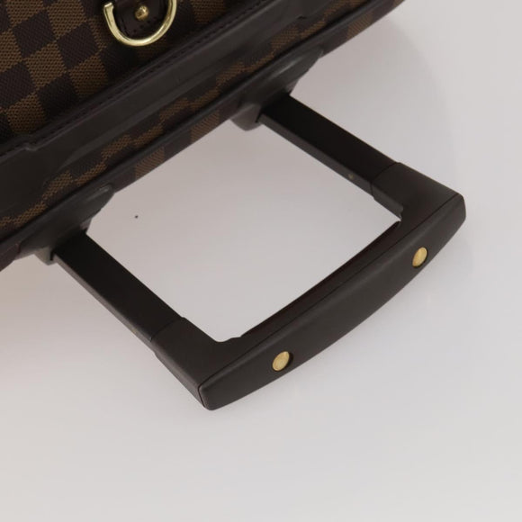 LOUIS VUITTON Damier Ebene Pegas 60 Suitcase N23255 LV Auth 189035