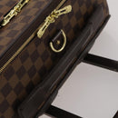 LOUIS VUITTON Damier Ebene Pegas 60 Suitcase N23255 LV Auth 189035-10
