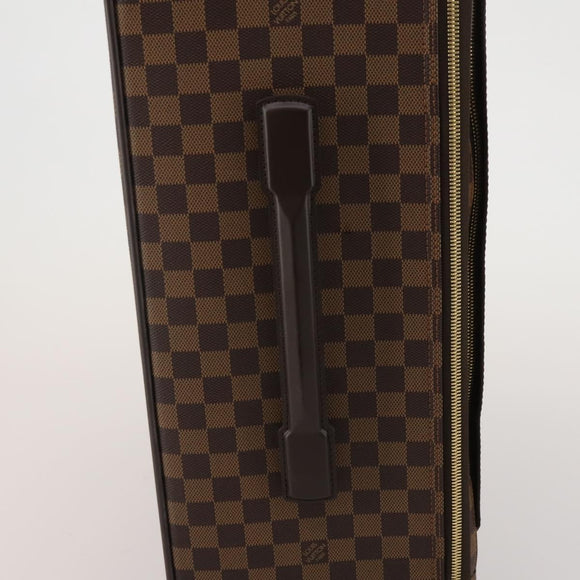 LOUIS VUITTON Damier Ebene Pegas 60 Suitcase N23255 LV Auth 189035