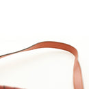 Chloe Marcie Hand Bag Leather 2way Orange Gold Auth 189042A-15