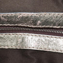 Chloe Paddington Hand Bag Leather Silver Gold Auth 189043M-19