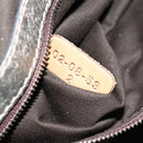 Chloe Paddington Hand Bag Leather Silver Gold Auth 189043M-25