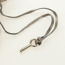 Chloe Paddington Hand Bag Leather Silver Gold Auth 189043M-26