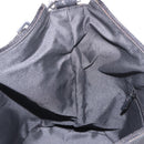 GUCCI Bamboo GG Canvas Shoulder Bag Black Silver 000 0531 Auth 189053A-17