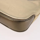 GUCCI Jackie Hand Pouch Leather Gold 005 0775 Auth 189055V-13
