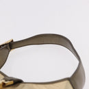 GUCCI Jackie Hand Pouch Leather Gold 005 0775 Auth 189055V-8