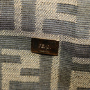 FENDI Chain Zucca Canvas Mamma Baguette Bag 2way Brown Black Auth 189061SV-23