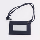 BALENCIAGA Classic Envelope Shoulder Bag Leather Navy Silver 319376 Auth 189069V-26