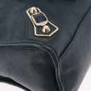 BALENCIAGA Classic Metallic Edge City Leather 2way Green 115748 Auth 189070SM-15