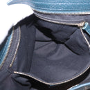 BALENCIAGA Classic Metallic Edge City Leather 2way Green 115748 Auth 189070SM-25