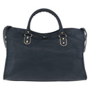 BALENCIAGA Classic Metallic Edge City Leather 2way Green 115748 Auth 189070SM-2