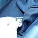 CHANEL Matelasse Chain Shoulder Bag Leather 2way Blue Silver CC Auth 189071M-10