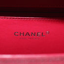 CHANEL CC Figley Matelasse Chain Bag Caviar Skin White Silver CC Auth 189075SM-27
