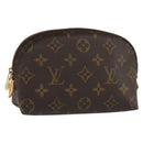LOUIS VUITTON Monogram Pochette Cosmetic PM M47515 LV Auth 189077V-1