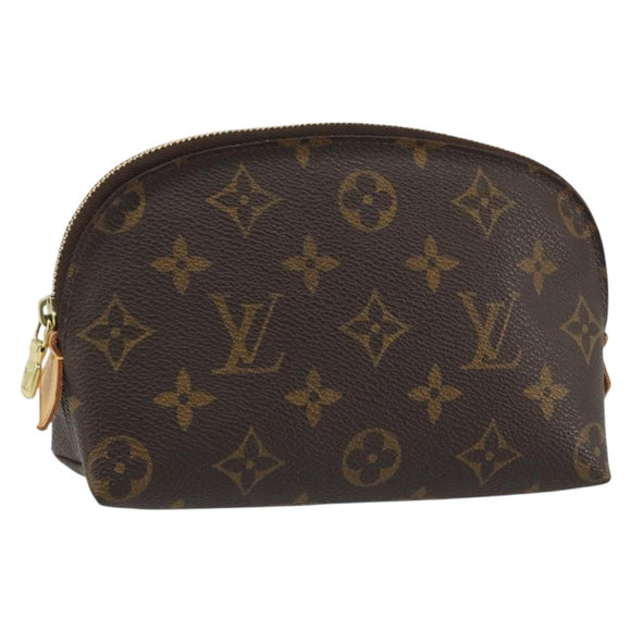 LOUIS VUITTON Monogram Pochette Cosmetic PM M47515 LV Auth 189077V