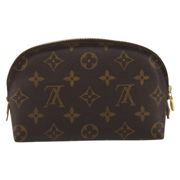LOUIS VUITTON Monogram Pochette Cosmetic PM M47515 LV Auth 189077V
