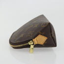 LOUIS VUITTON Monogram Pochette Cosmetic PM M47515 LV Auth 189077V-4