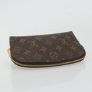 LOUIS VUITTON Monogram Pochette Cosmetic PM M47515 LV Auth 189077V-5