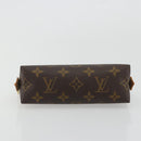 LOUIS VUITTON Monogram Pochette Cosmetic PM M47515 LV Auth 189077V-6