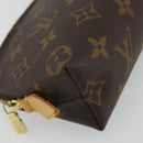 LOUIS VUITTON Monogram Pochette Cosmetic PM M47515 LV Auth 189077V-14