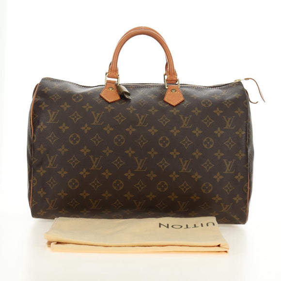 LOUIS VUITTON Monogram Speedy 40 Hand Bag M41522 LV Auth 189080SV