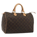 LOUIS VUITTON Monogram Speedy 35 Hand Bag M41524 LV Auth 189081SV-1