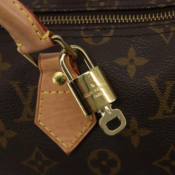 LOUIS VUITTON Monogram Speedy 35 Hand Bag M41524 LV Auth 189081SV